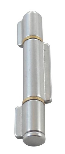  WELD-ON HINGE, 3-PART - STAINLESS STEEL A2