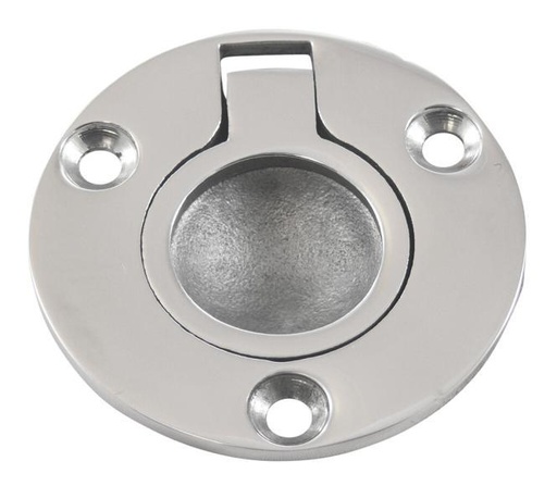 [814787450]  ROUND LIFTING HANDLE - STAINLESS STEEL A4