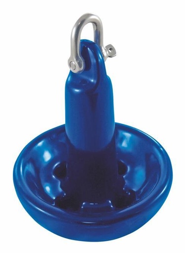 ANCRE CHAMPIGNON AVEC MANILLE DROITE - ACIER/PVC
