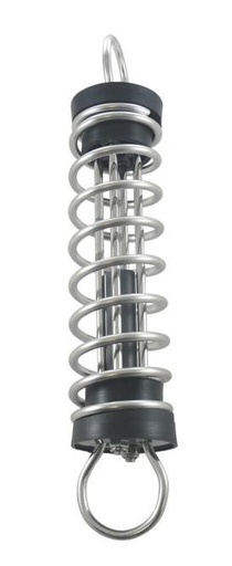 RESSORTS D'AMARRAGE AVEC SILENCIEUX POLYPROPYLÈNE - INOX A4