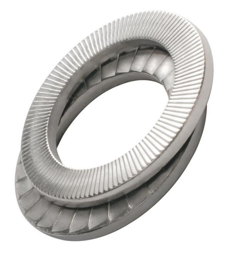  WEDGE LOCK WASHERS, STANDARD - 1.4547