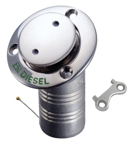 NABLE DE PONT RÉTRACTABLE AVEC CLÉ, 30° - INOX A4