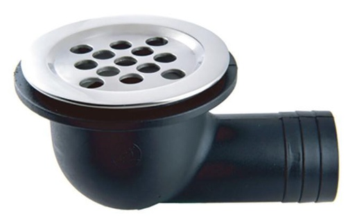 [814914438] EVACUATION D'EAU AVEC RACCORD DE TUYAU - INOX A4/NYLON