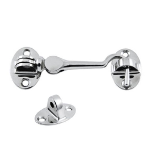 [8149224102]  CABIN HOOK WITH 2 ATTACHMENTS - STAINLESS STEEL A4