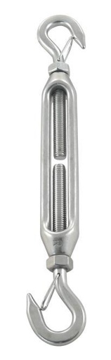  GANCHO TENSOR CON RESORTE DE CIERRE - ACERO INOXIDABLE A4