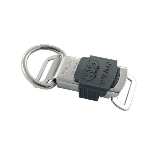 [814970265] SPRENGER BOUCLE POUR SANGLE AVEC ANNEAU EN D - INOX A2