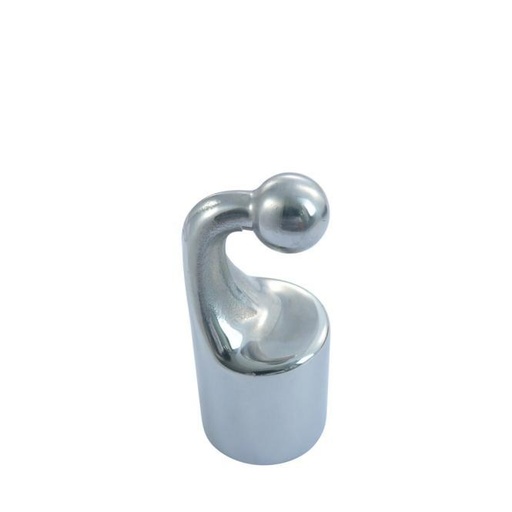 [814986422]  TAPPO SUPERIORE CON SNODO SFERICO, 90° - ACCIAIO INOX A4