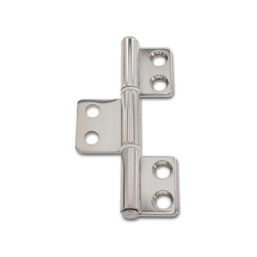 [815013498]  DOBRADIÇA COM 3 FOLHAS - AÇO INOXIDÁVEL A4