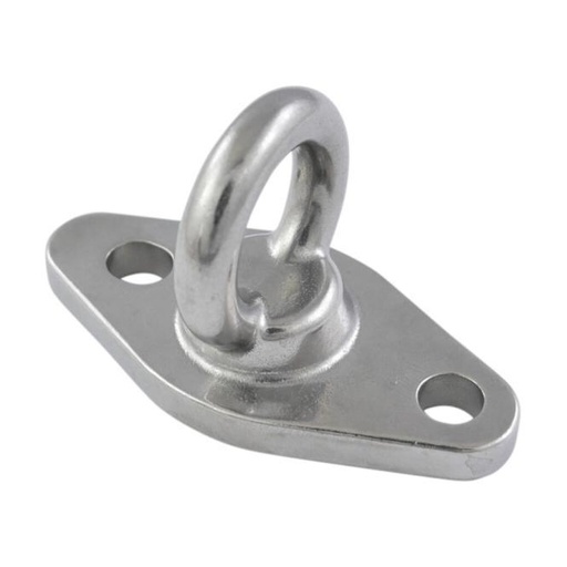 [815053408]  GROUNDPLATE WITH EYE NUT, MT-SERIES - STAINLESS STEEL A4