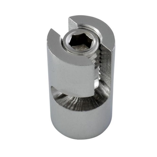 SERRE-CÂBLE CROISÉ 0-90° AVEC CONNEXION M10 - INOX A4