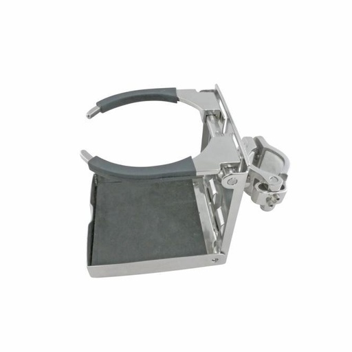 [815085497 105]  GETRÄNKEHALTER FÜR RELING, KLAPPBAR - EDELSTAHL A4