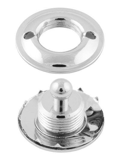 [8150966STOFFE] BOUTON TENAX PARTIE INFÉRIEURE POUR TISSU - LAITON