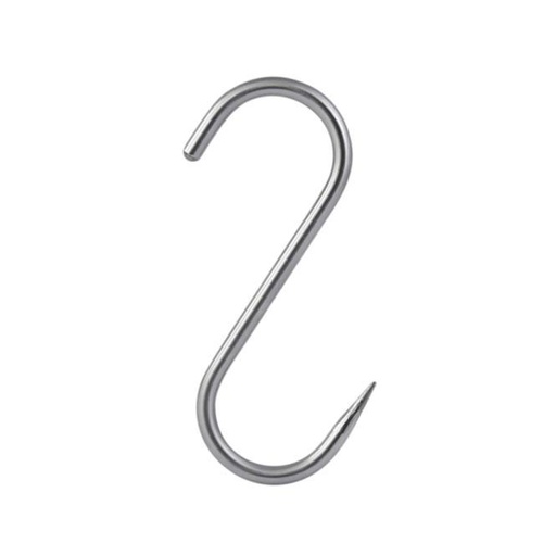  S-HOOK, MEAT HOOK - STAINLESS STEEL A2