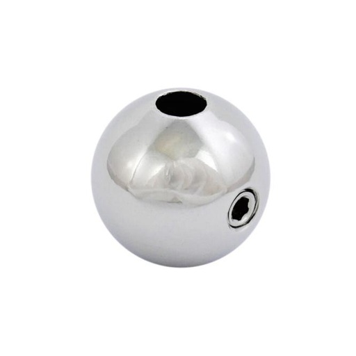  WIRE ROPE BALL STOPPER, POLISHED - STAINLESS STEEL A4