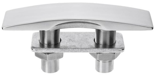  CURVED PULL UP CLEAT - STAINLESS STEEL A4