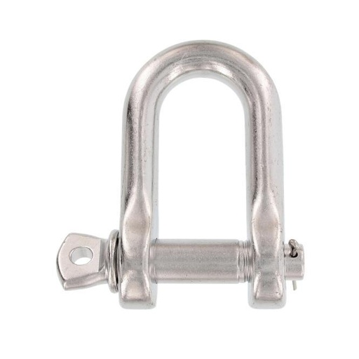  D-SHACKLE WITH SPLIT PIN, GRADE 60 - DUPLEX
