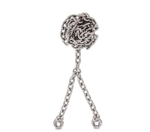  SWING CHAIN IN ACCORDANCE WITH DIN EN 1176 - STAINLESS STEEL A2