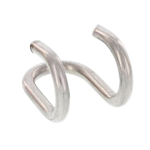 [815201216]  DOUBLE HOOK - STAINLESS STEEL A2