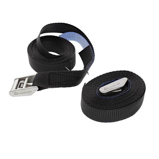 [8152754253500SET]  STRAP SET OF 2 TENSION STRAPS - STAINLESS STEEL A4/POLYESTER