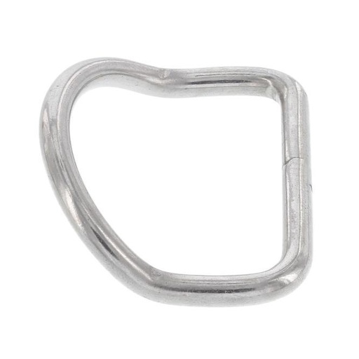  D-RING BENDED 135° - STAINLESS STEEL A4