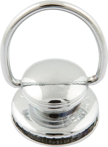  TENAX KNOB UPPER PART WITH RING - BRASS