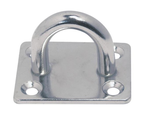  SQUARE PAD EYE - STAINLESS STEEL A2