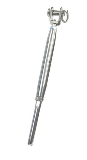  TENDITORE A FORCELLA TERMINALE - ACCIAIO INOX A4