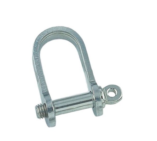  FLAT SHACKLE - STAINLESS STEEL A4