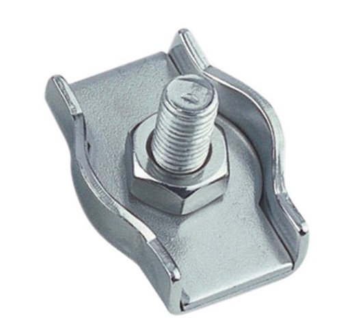 SERRE-CÂBLE PLAT SIMPLE - INOX A4