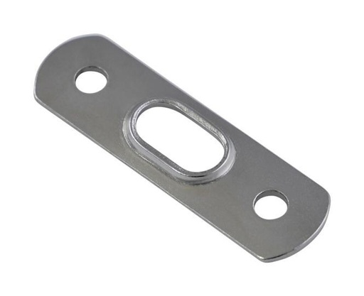  PIASTRA POSTERIORE PER TERMINALE A T - ACCIAIO INOX A4