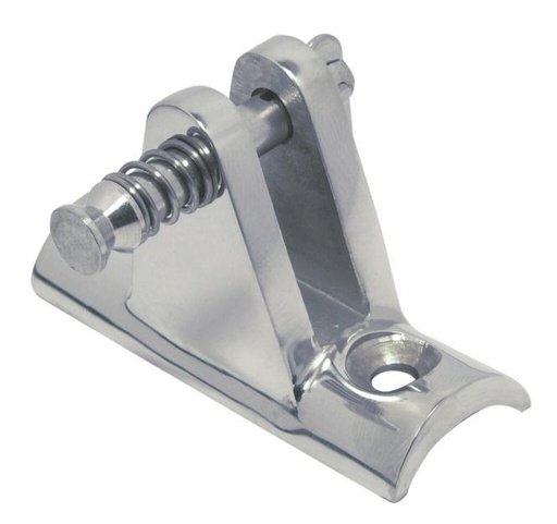 [8329456 17]  DECK HINGE WITH DROP NOSE PIN, CONCAVE - STAINLESS STEEL A4