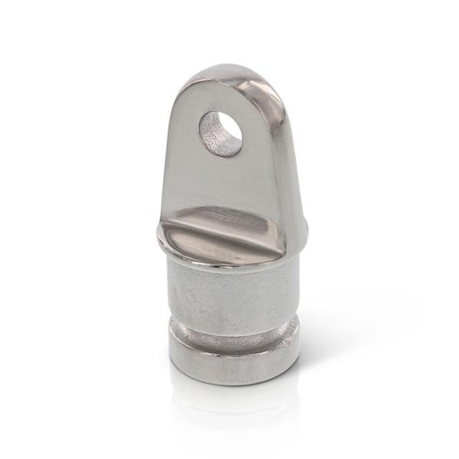 BOUCHON MÂLE POUR TUBE AVEC POIGNÉE - INOX A4