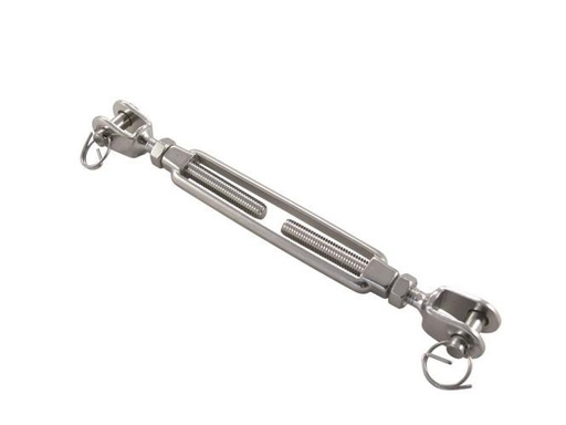  TENDITORE A CORPO APERTO FORCELLA-FORCELLA - ACCIAIO INOX A4