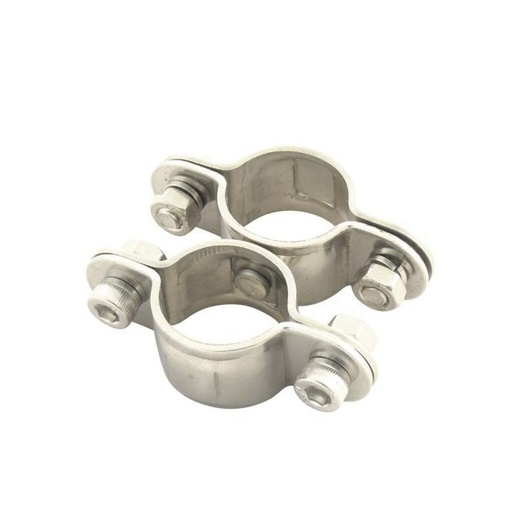 COLLIER DE SERRAGE DOUBLE - INOX A2
