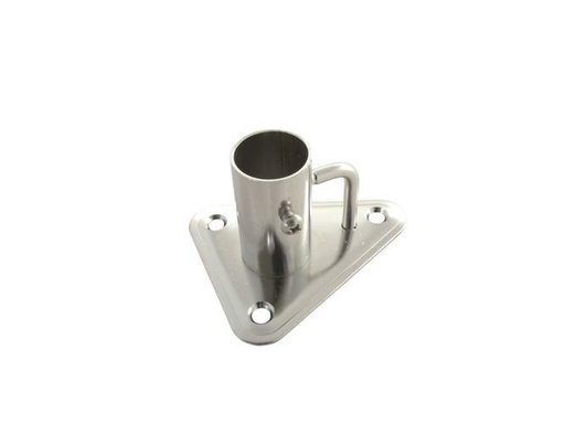 [83602DREIECK] EMBASE DE CHANDELIER, 90° - INOX A2