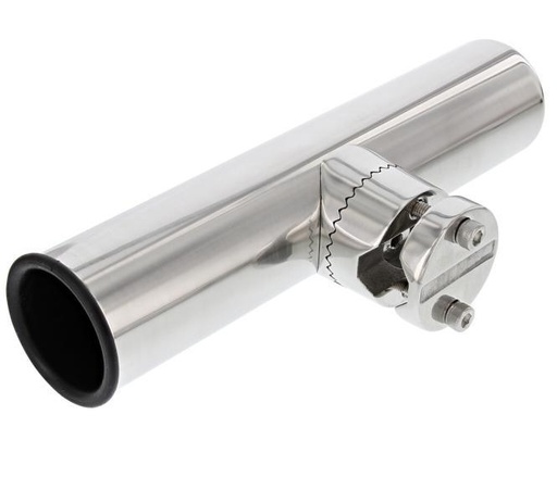[8421422-25]  SUPORTE AJUSTÁVEL PARA VARA DE PESCAR EM TRILHO - AÇO INOXIDÁVEL A4