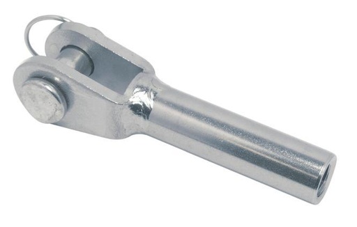  MINI-GARFO COM ROSCA INTERNA ESQUERDA - AÇO INOXIDÁVEL A4