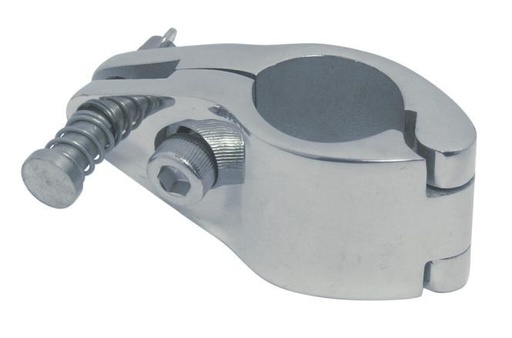 COLLIER OUVRANT AVEC GOUPILLE ET CHARNIÈRE - INOX A4