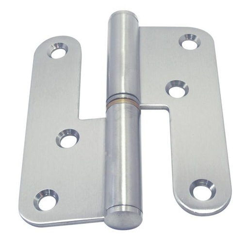 PAUMELLE DÉGONDABLE, 2 PARTIES - INOX A2