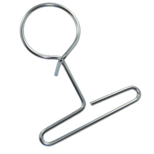 [85174180 155]  SELF-SETTING CLEAT - STAINLESS STEEL A4