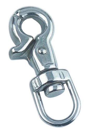 [8534413]  TRIGGER SNAP WITH SWIVEL EYE - STAINLESS STEEL A4