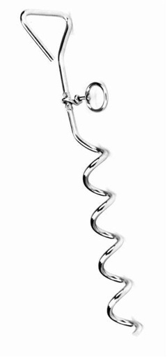 [85474420]  GROUND ANCHOR - STAINLESS STEEL A4
