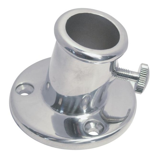 [8586426] SUPPORT DE HAMPE STRUCTURE, 80° - INOX A4