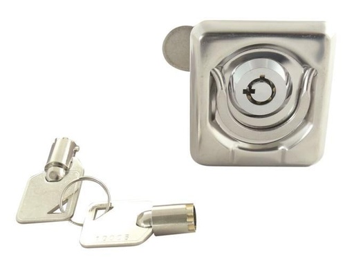 [8589250] POIGNÉE AVEC SERRURE - INOX A2
