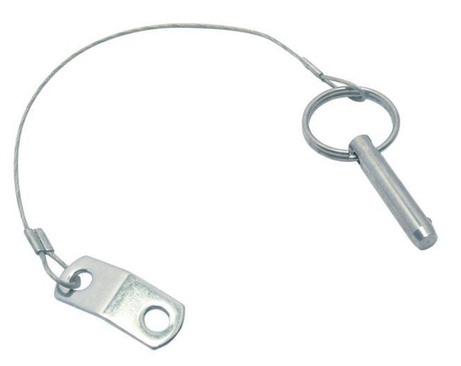 [859026 25] CÂBLE DE SÉCURITÉ AVEC GOUPILLE À BILLE - INOX A2