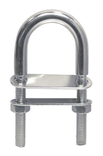 CADÈNE AVEC 2 PLAQUES - INOX A4
