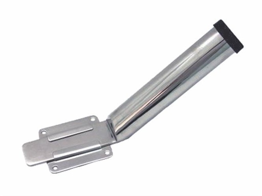 [8718250] SUPPORT CANNE AVEC PLAQUE, AMOVIBLE - INOX A2