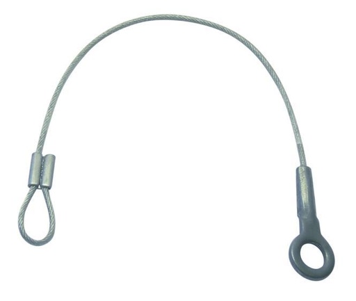 [87192200]  SICHERUNGSSEIL PVC UMMANTELT - EDELSTAHL A2/PVC