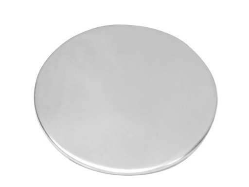 [8907275]  PLATO DE MOSTRADOR REDONDO - ACERO INOXIDABLE A2