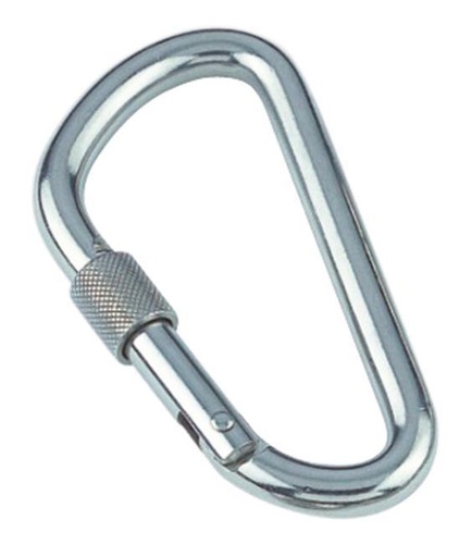 [8955410 115]  GANCHO DE RESORTE CON CASQUILLO ROSCADO - ACERO INOXIDABLE A4